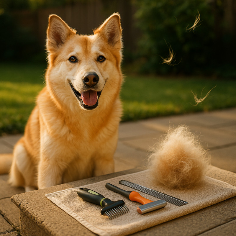 Beat the Fur: Grooming, Nutrition, and Home Hacks to Cut Dog Shedding for Good - Dog Blog | PetCurious
