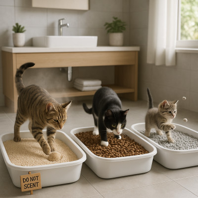 The Litter Dilemma: Clay, Clumping, Plant-Based, or Scented — Which Is Healthiest? - Cat Blog | PetCurious