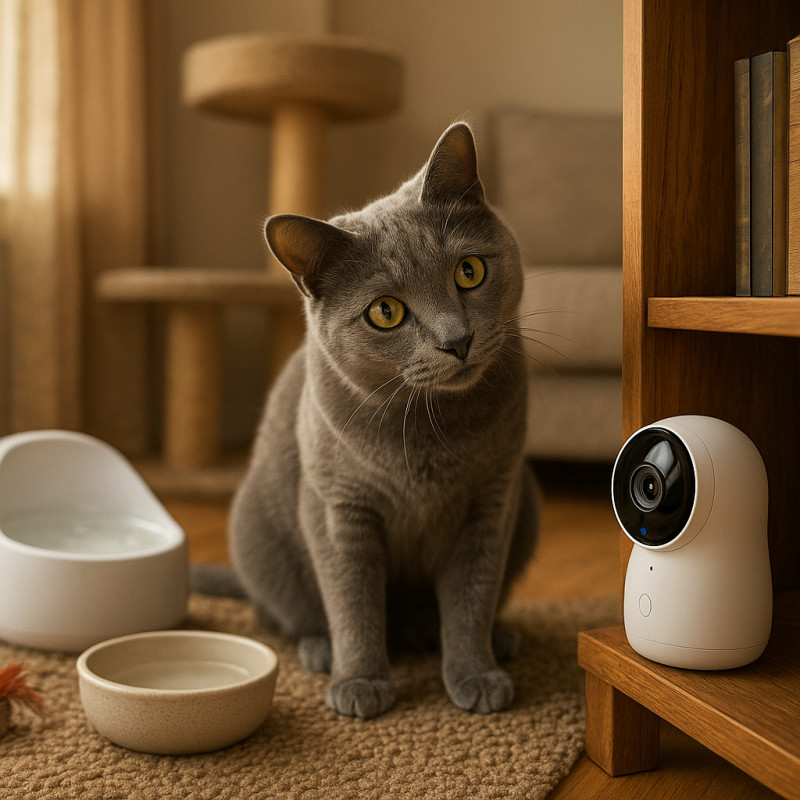 Contactless Cat Care: Smart Feeders, Cameras, and Keyless Entry for Peace of Mind - Cat Blog | PetCurious