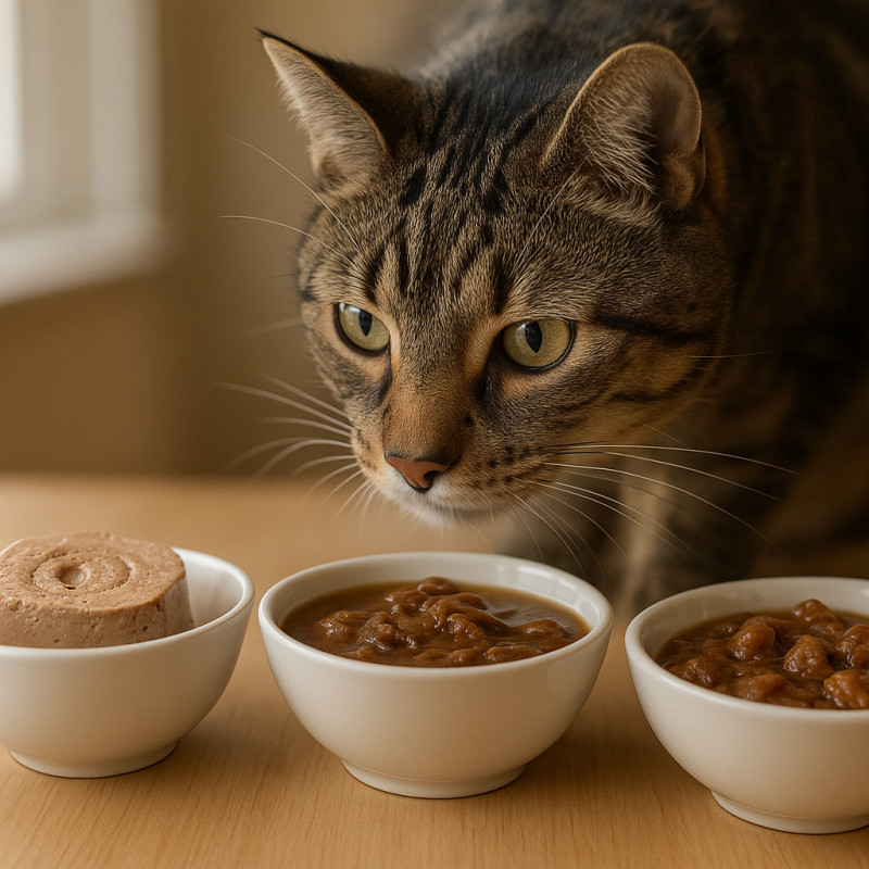 P&acirc;t&eacute; vs Gravy vs Shreds: How Cat Food Texture Affects Hydration, Teeth & Taste - Cat Blog | PetCurious