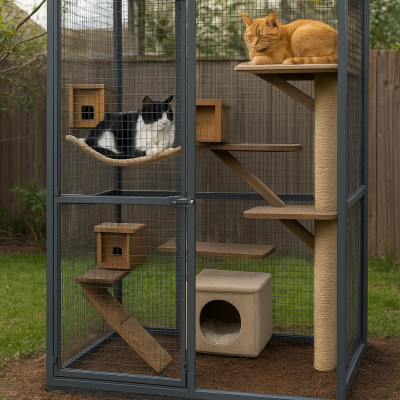 Designing the Perfect Catio: Small-Space Ideas for Enrichment, Safety, and Happy Cats - Cat Blog | PetCurious