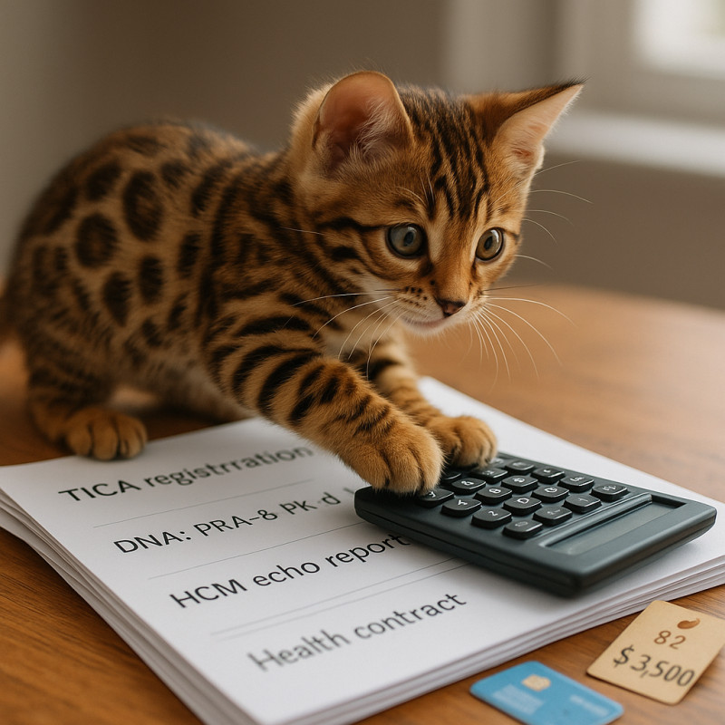 Bengal Cats Aren&rsquo;t Cheap: Real Prices, Lifetime Costs, and How to Spot Breeder Scams - Cat Blog | PetCurious