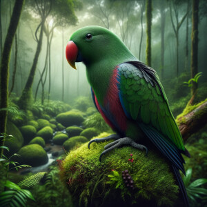 Eclectus Parrot Bird Breed Information and Pictures