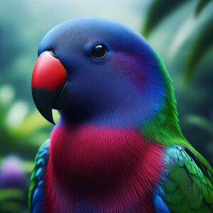 Eclectus Bird Breed Information and Pictures