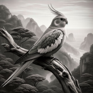 Gray Cockatiel Bird Breed Information and Pictures