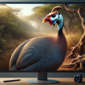 Guinea Fowl Bird Breed Information and Pictures