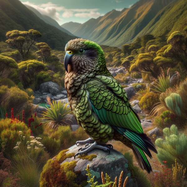 New Zealand Kea - Complete Breed Guide, Care, Adoption & Health Tips Information and Pictures