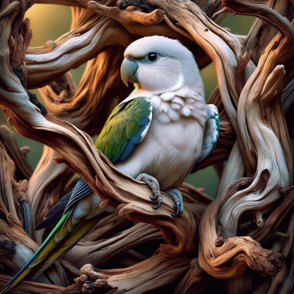 White Winged Parakeet - Complete Breed Guide, Care, Adoption & Health Tips Information and Pictures