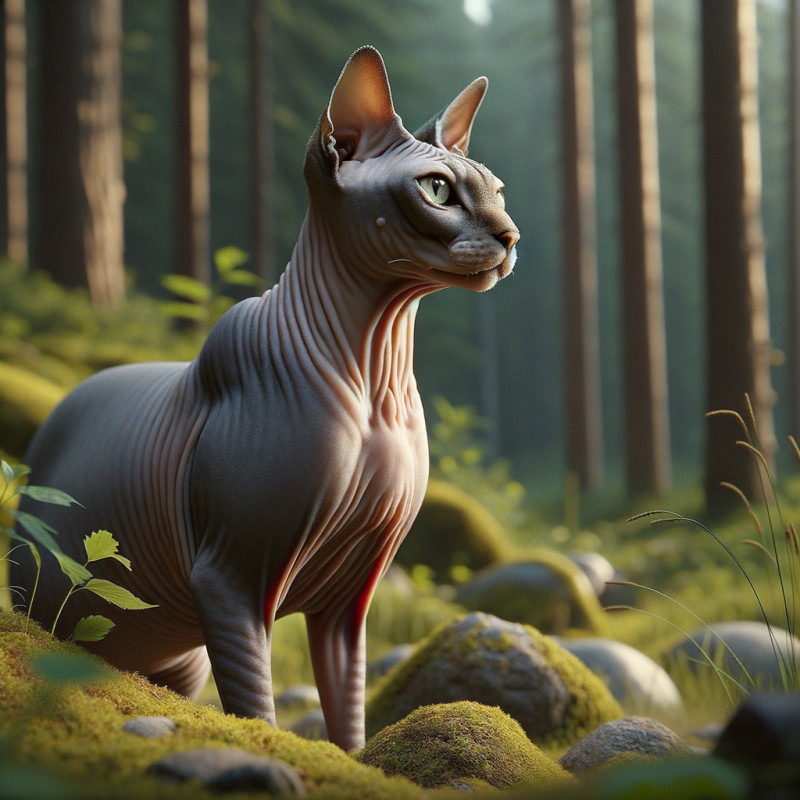 Canadian Hairless Cat Breed Information and Pictures