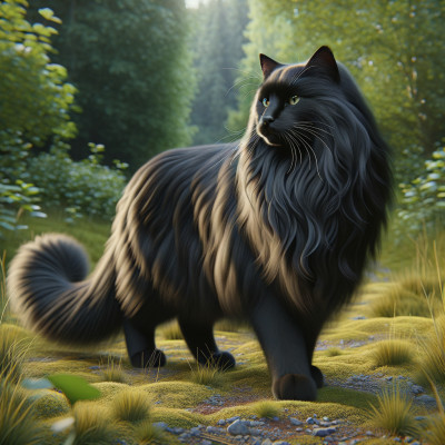 Domestic Long Hair Black Breed Guide and available listings