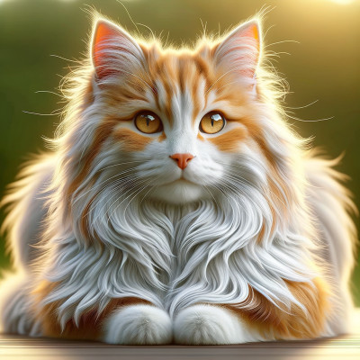 Domestic Long Hair Orange And White Breed Guide and available listings