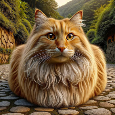 Domestic Long Hair Orange Cat Breed Information and Pictures