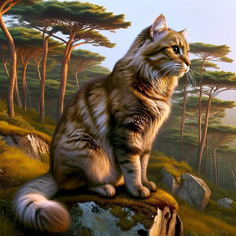 Domestic Medium Hair Brown - Complete Breed Guide, Care, Adoption & Health Tips Information and Pictures