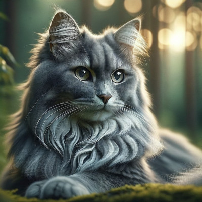 Domestic Medium Hair Gray Breed Guide and available listings