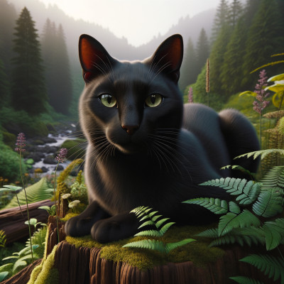 Domestic Short Hair Black - Complete Breed Guide, Care, Adoption & Health Tips Information and Pictures