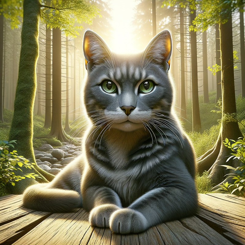 Domestic Short Hair Gray - Complete Breed Guide, Care, Adoption & Health Tips Information and Pictures