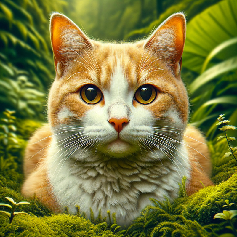 Domestic Short Hair Orange And White - Complete Breed Guide, Care, Adoption & Health Tips Information and Pictures