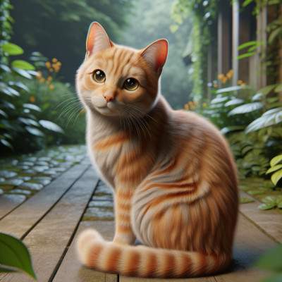 Domestic Short Hair Orange - Complete Breed Guide, Care, Adoption & Health Tips Information and Pictures