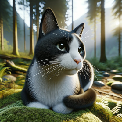 Domestic Short Hairblack And White Breed Guide and available listings