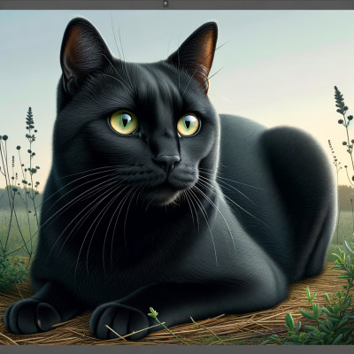 Domestic Short Hairblack - Complete Breed Guide, Care, Adoption & Health Tips Information and Pictures