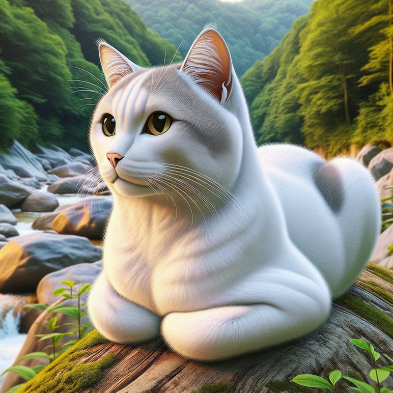 Domestic Short Hairwhite - Complete Breed Guide, Care, Adoption & Health Tips Information and Pictures