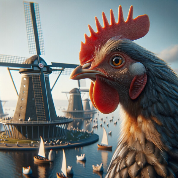 Lakenvelder Chicken Breed Information and Pictures