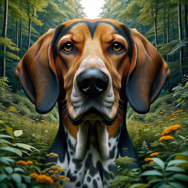 American English Coonhound Dog Breed Information and Pictures