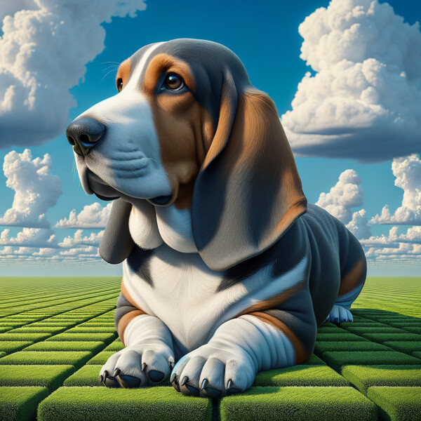 Basset Bleu De Gascogne Dog Breed Information and Pictures