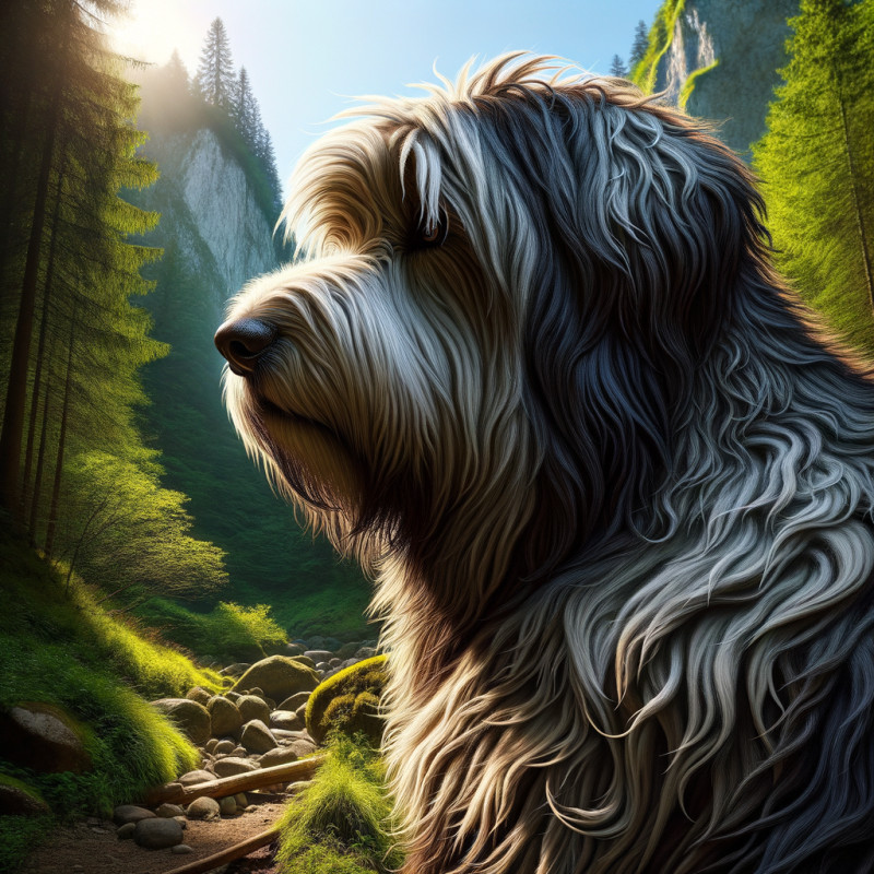 Bergamasco Sheepdog Dog Breed Information and Pictures