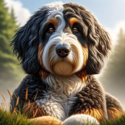 Bernedoodle Dog Breed Information and Pictures