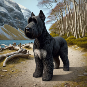 Black Russian Terrier Dog Breed Information and Pictures