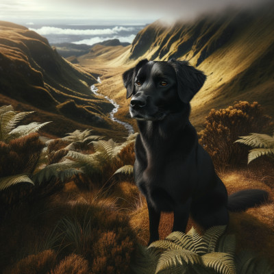 Black Dog Breed Information and Pictures