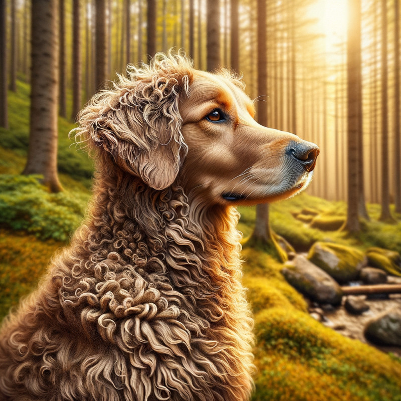 Curlycoated Retriever - Complete Breed Guide, Care, Adoption & Health Tips Information and Pictures
