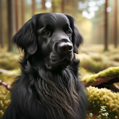 Flatcoated Retriever - Complete Breed Guide, Care, Adoption & Health Tips Information and Pictures