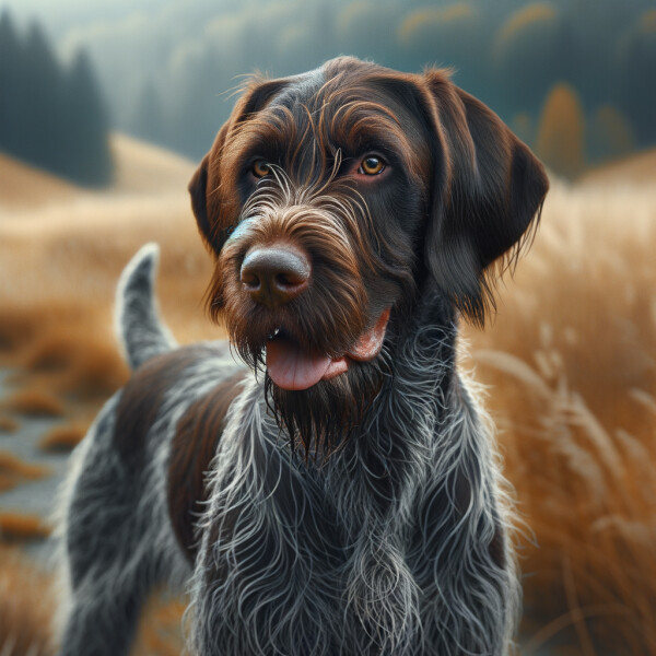 German Wirehaired Pointer Dog Breed Information and Pictures