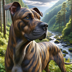 Tennessee Treeing Brindle Dog Breed Information and Pictures