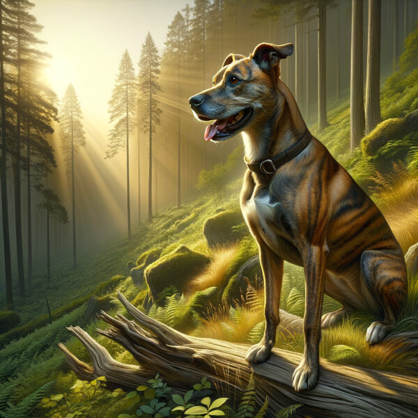 Treeing Tennessee Brindle Dog Breed Information and Pictures