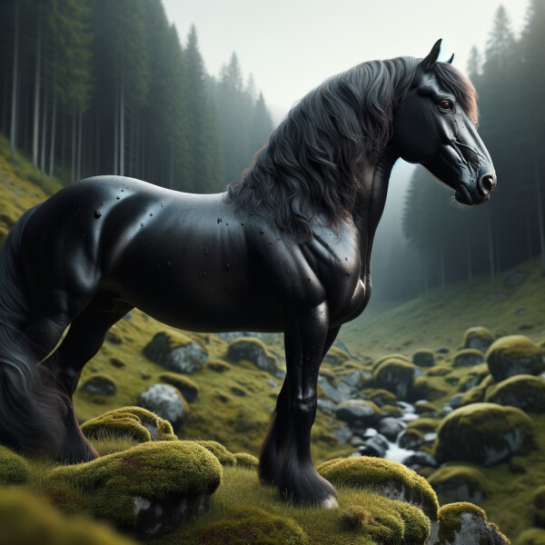 Black Forest Horse Horse Breed Information and Pictures