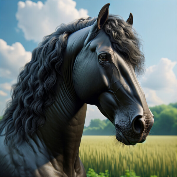 Friesian Horse Breed Information and Pictures
