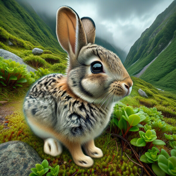 Dwarf Hotot Rabbit Breed Information and Pictures