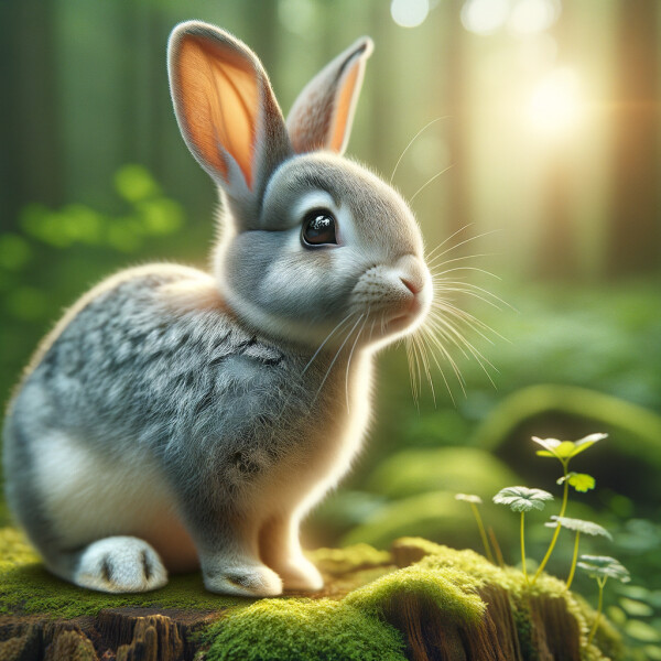 Dwarf Hotot Rabbit Breed Information and Pictures