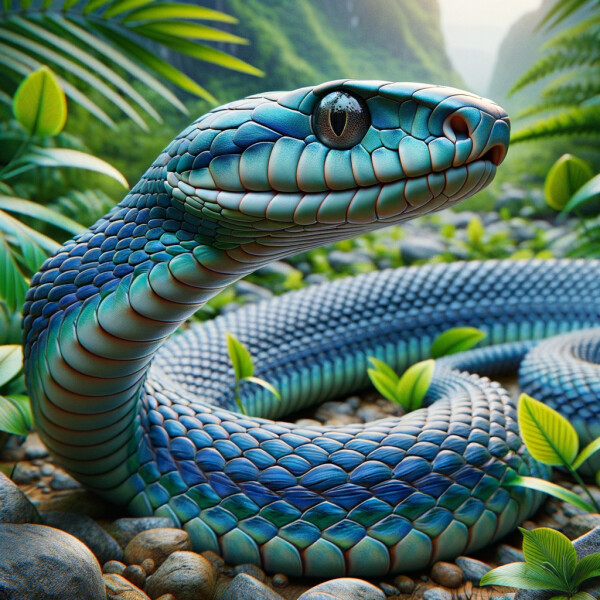 Vietnamese Blue Beauty Rat Snake - Complete Breed Guide, Care, Adoption & Health Tips Information and Pictures