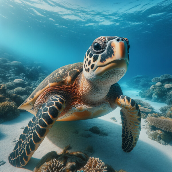 Hawksbill Sea Turtle - Complete Breed Guide, Care, Adoption & Health Tips Information and Pictures
