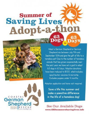 Coastal German Shepherd Rescue Of Southern California - Pet Shelter and Rescue in Irvine, California