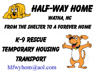 Half-Way Home Canine Rescue, Inc - Pet Shelter and Rescue in Watha, North Carolina
