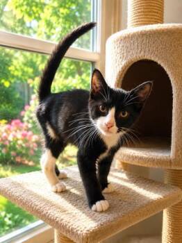 HOPPER -  Domestic Short Hair Cat for Adoption - HOPPER | PetCurious