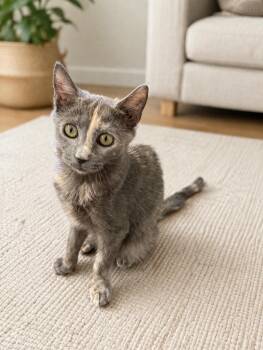 Domestic Short Hair and Dilute Tortoiseshell Cats Available for Adoption in Greensboro, North Carolina - Cassandra | PetCurious