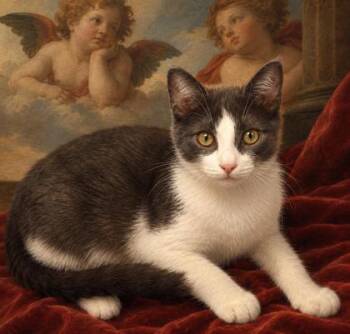 Raphael 1401-26 -  Domestic Short Hair Cat for Adoption in Cumming, Georgia - Raphael 1401-26 | PetCurious