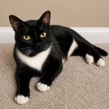 Domino 2 years male AVAILABLE 6/24 -  Domestic Short Hair Cat for Adoption in Sterling, Massachusetts - Domino 2 Years Male AVAILABLE 6/24 | PetCurious