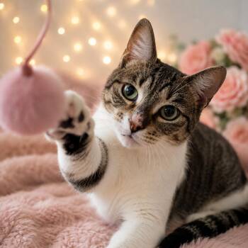 Bookie -  Domestic Short Hair Cat for Adoption in Santa Fe, Texas - Bookie | PetCurious